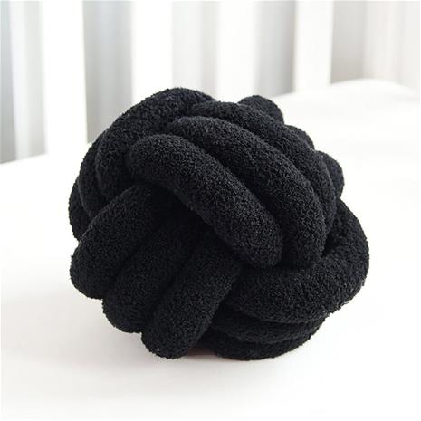 Solmittu tyyny 30 × 30 cm - Svart