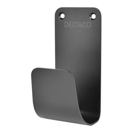 Deltaco E-Charge Cable Hook Stainless Steel SS304 black