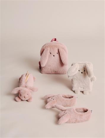 Liewood Shannon Rabbit Plush Pencil Case - Cream - ONE SIZE