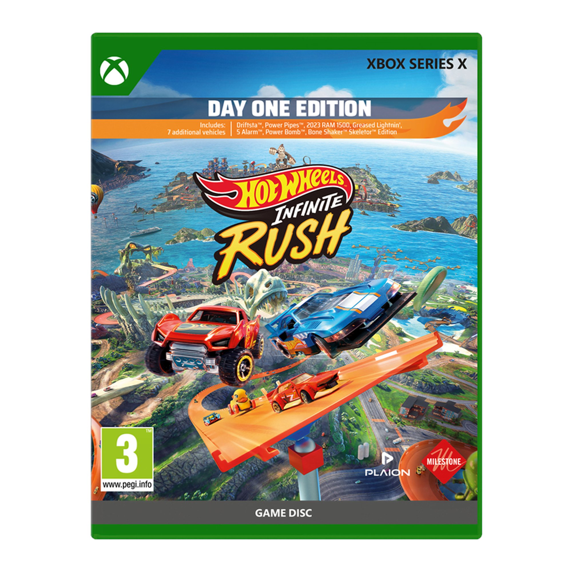 Hot Wheels Infinite Rush (Day One Edition) - Microsoft Xbox Series X - 12 - Kilpa-ajo