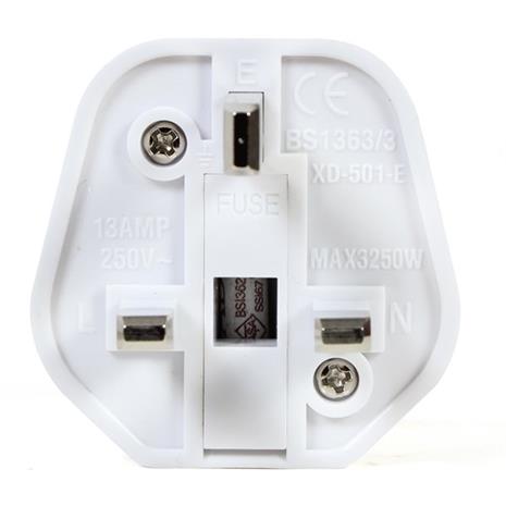 Gembird Cablexpert - power connector adaptor - 3-pole to CEE 7/4