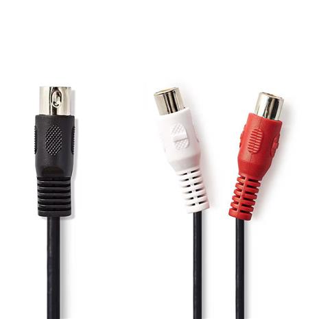 Nedis CAGL20250BK02 audio cable