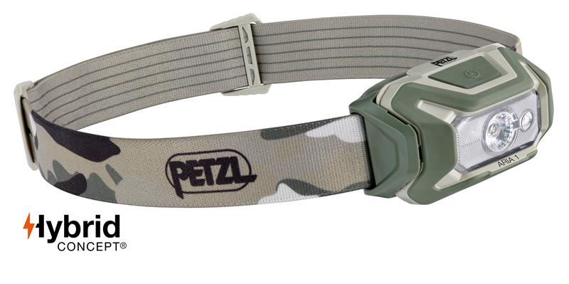 Petzl Aria 1 Camo otsalamppu