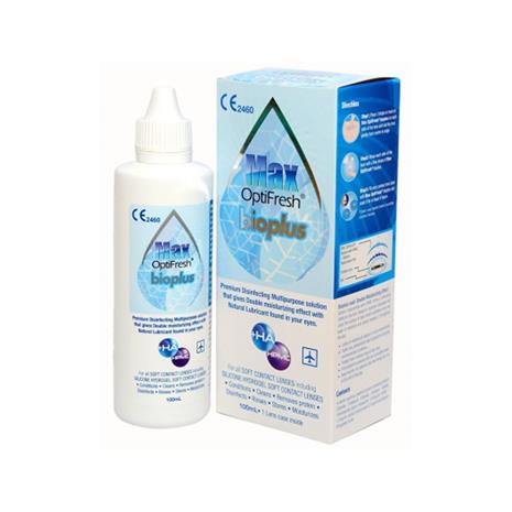 MAX OptiFresh Bioplus, piilolinssineste 100 ml – kuva 2/2
