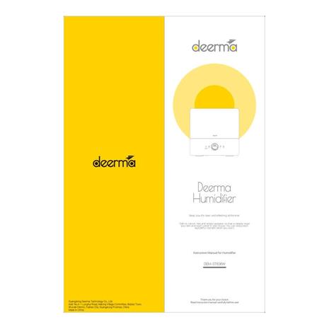 Deerma ST636W, ilmankostutin