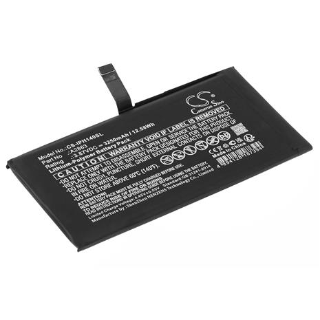 Apple iPhone 14, puhelimen akku