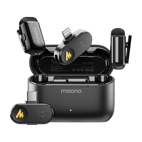 Maono WM622?PBC2 Wireless Lavalier Microphone – kuva 6/8