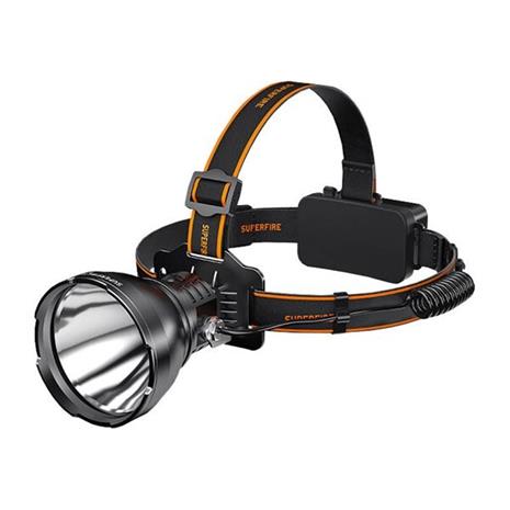 Superfire HL60 otsalamppu taskulamppu - 2300 lm, 4 tilaa, 330 m, 36W LED