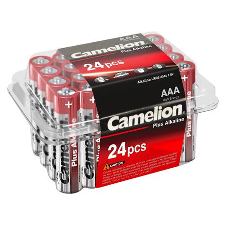 Camelion AAA-alkaliparistot, 24 kpl / pakkaus