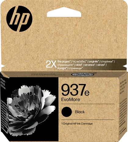 HP 937e EvoMore Black Original Ink Cartridge