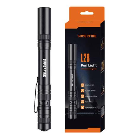 Superfire Flashlight L28 121lm