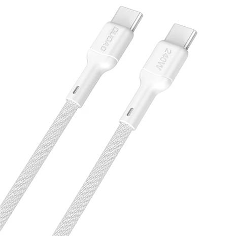 Dudao L9C Max 240W PD USB-C - USB-C 2m Cable - White