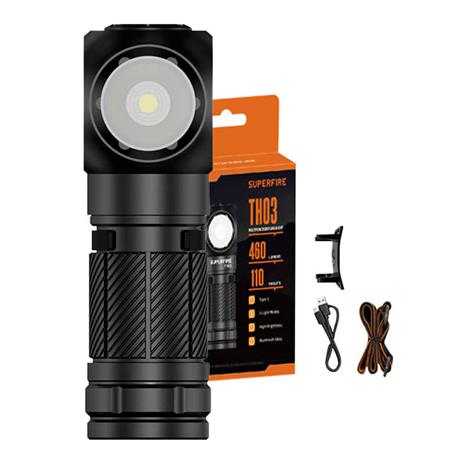 Superfire TH03 multifunction flashlight – kuva 3/5