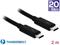 DeLOCK - Thunderbolt cable - 24 pin USB-C to 24 pin USB-C - 2 m – kuva 8