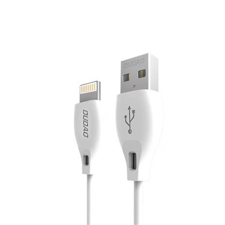 Dudao cable USB / Lightning cable 2.4A 1m white (L4L 1m white)
