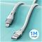 Wozinsky WSTCL1 Lightning / USB-C PD 27W 1 m Cable - White – kuva 4