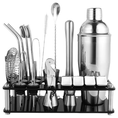 Cocktail Shaker Set 23 kpl 750ml