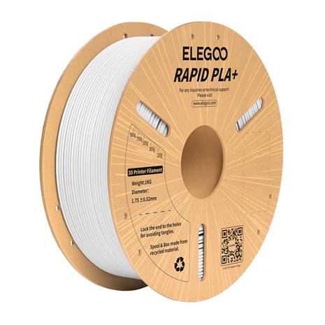 Elegoo Rapid PLA+ Filament - White - 3D Printterit
