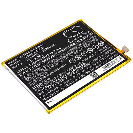 Philips Xenium S369, puhelimen akku