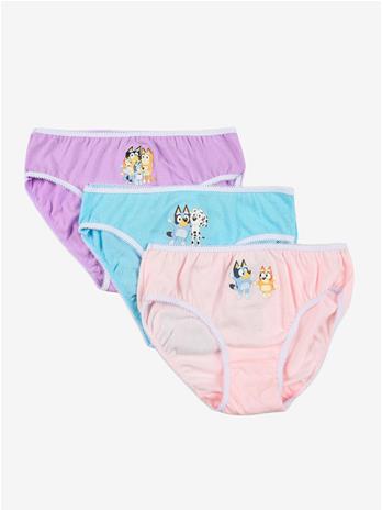 Bluey Alushousut 3-pack, Moniväriset, 110