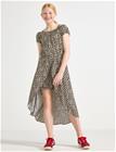 Lindex Dress High And Low With Shorts - Beige - 170