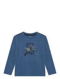 Minymo T-Shirt Ls - Blue - 152