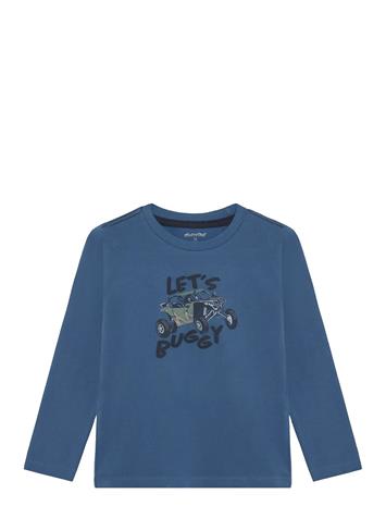 Minymo T-Shirt Ls - Blue - 152