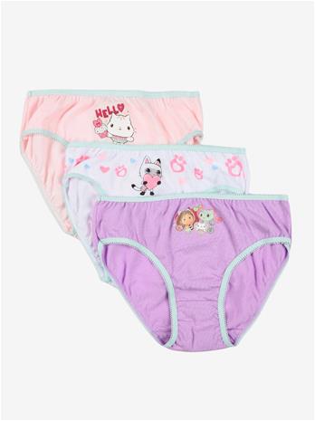 Gabbyn Nukketalo Alushousut 3-pack, Moniväriset, 104