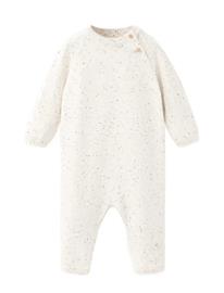 Mango Knitted Long Jumpsuit - Beige - 1-3M