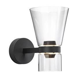 Flos Nocturne Cone seinälamppu â€“ musta