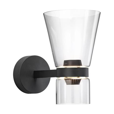 Flos Nocturne Cone seinälamppu â€“ musta