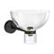 Flos Nocturne Bowl seinälamppu â€“ musta – kuva 1