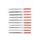 Yato Precision Pipe File Set, 10 kpl. – kuva 1