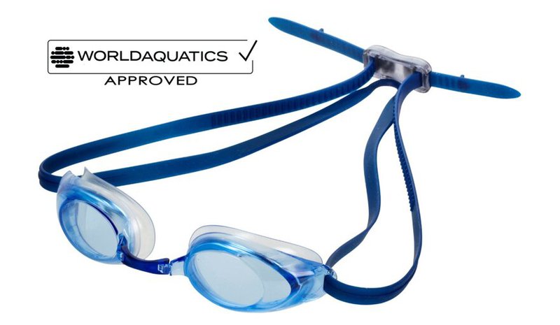 Uimalasit Competition Aquafeel Glide 4117 sininen