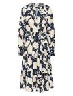 Cream Crlucca Long Dress - Navy - 46
