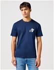 Wrangler Small Graphic Tee - Navy - XXL