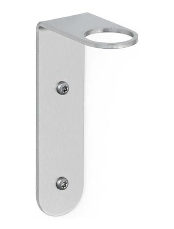Nichba Design Soap Holder - Brushed Stainless - Silver - ONE SIZE