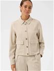 Kaffe Kaomila Shirt Jacket - Beige - 46