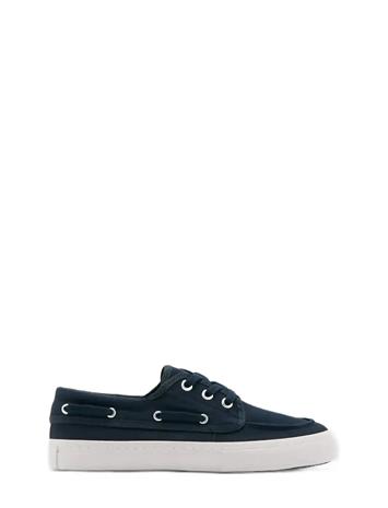 Mango Nautical Lace-Up Shoes - Navy - 39