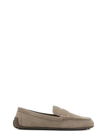 Mango Leather Loafers - Brown - 39