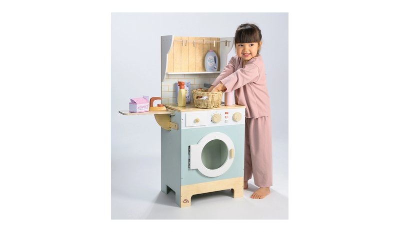 Tender Leaf Laundrette Washing Machine - Multi/patterned - ONE SIZE