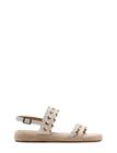 Mango Espadrille Strap Sandal - Cream - 37