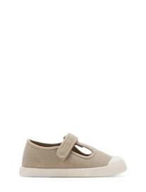 Mango Velcro Fastening Straps Sneakers - Beige - 28