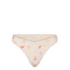 Gina Tricot High Bikini Thong - Cream - XL