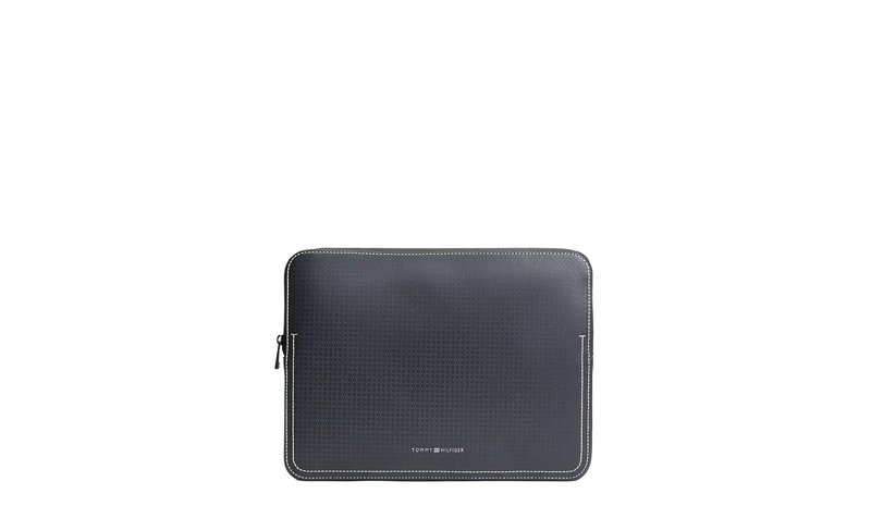 Tommy Hilfiger Th Micro Flag Laptop Pouch - Navy - ONE SIZE