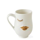 Jonathan Adler Gilded Mr. And Mrs. Muse Mug - White - ONE SIZE