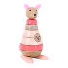 Vilac Stacking Kangaroo 10 Pcs - Pink - ONE SIZE