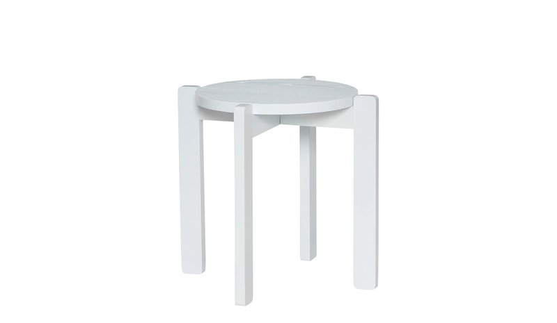 Hübsch Always Stool Light Grey - Grey - 45X42CM