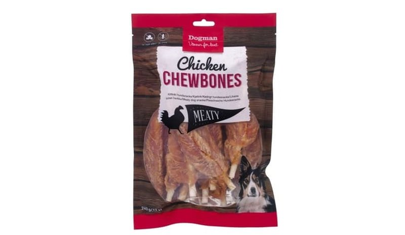 Chicken Chewbones 240g/12stk