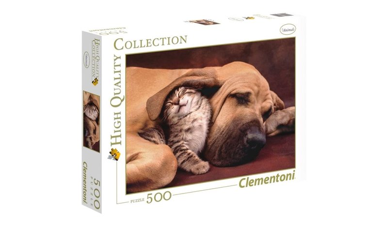 Clementoni Cuddles, 500 kpl, Eläimet, 14 vuosi/vuosia